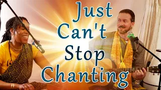 Just Can't Stop Chanting. Amazing Kirtan by HG Annapurna Mataji and HG Mahadeva Prabhu