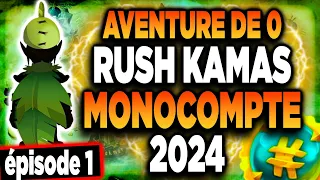 Aventure de 0: RUSH KAMAS: Guide Dofus Monocompte - Épisode 1