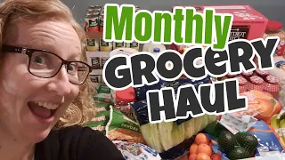 Monthly Grocery Haul-- Winco & Sam's Club-- Feb 2021