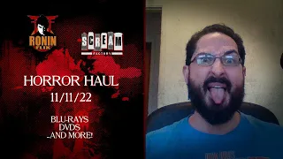 Horror Haul and Unboxing: 11/11/22 | Scream Factory, RoninFlix, and more!