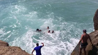 انقاذ غريق من الغرق في قابوياوا  Save someone from drowning