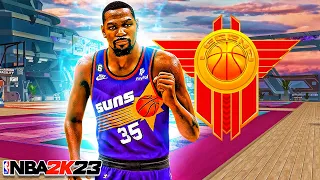 LEGEND KEVIN DURANT "SLIM REAPER" BUILD is UNGUARDABLE (NBA 2K23)