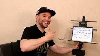 The BEST Portable + Folding Music Stand EVER | KraftGeek BRAVO MUSIC STAND Review