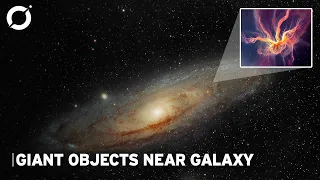 Strange Structures Detected Near The Andromeda Galaxy Reveal Its Dark Past