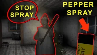 USING PEPPER SPRAY ON GRANNY UNTIL IT GETS EMPTY - TROLLING GRANNY