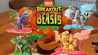 Mega Construx Breakout Beasts Series 4 (full set) - Toy Review