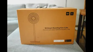 Xiaomi Mi Smart Standing Fan 2 Lite   Unboxing and Assembly