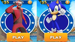 Sonic Dash - Dr. Robotnik vs Sonic vs All Bosses ZZazz and Eggman  Run Gameplay