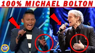 Roland 'Bunot' Abante Look-alike Michael Bolton while performing 😱