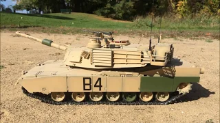 Tamiya 1/16 M1A2 Abrams RC Full Option Kit Build