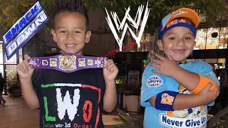 !!SUPRISED MY KIDS WITH FRIDAY NIGHT SMACKDOWN!!