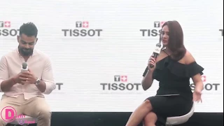 Chat with virat kholi at Tissot event