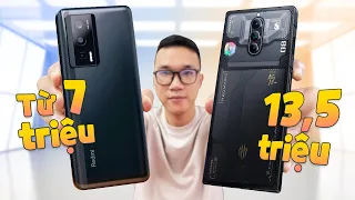 Đây là bộ đôi chơi Game, cấu hình khủng, giá lại shock: Redmi K60 Pro và Red Magic 8 Pro