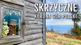 Skrzyczne 1257m najwyższy szczyt Beskidu Śląskiego - Korona Gór Polski (5/28)- Góry z dzieckiem