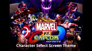 Marvel vs. Capcom: Infinite OST - Character Select Screen