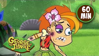 Breaking Ape | George Of The Jungle | Season 2 | 1 Hour Compilation | Kids Cartoon