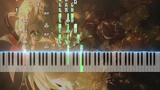 Hatsune Miku - Senbonzakura Synthesia Midi Piano Tutorial & Download