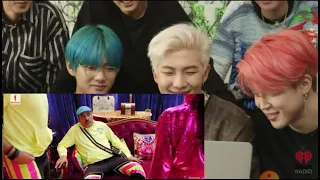 bts reaction to happy new year scene