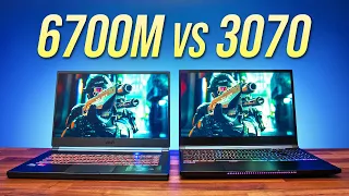 RX 6700M vs RTX 3070 - 17 Games Tested (1080p & 1440p)