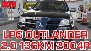 Montaż LPG Mitsubishi Outlander z 2.0 136KM 2004r w Energy Gaz Polska na gaz BRC SQ 32 OBD