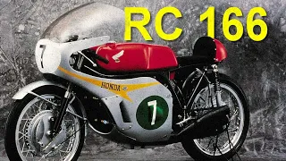 Невероятный спортбайк из 60-х - Honda RC 166
