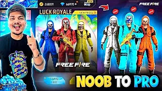 Free Fire Criminal Royale All Criminals In One Spin😍💎 Best Noob To Pro -Garena Free Fire