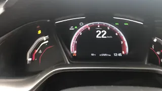 Honda Civic 1.5 Turbo 182 hp acceleration 0-100 km/h