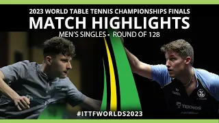 Darius Movileanu vs Kristian Karlsson | MS R128 | 2023 ITTF World Table Tennis Championships Finals