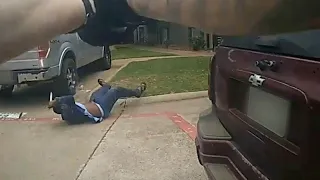 Arlington PD release bodycam of officer fatally shooting man wielding knife