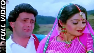 Aaj Kal Yaad Kuchh Aur Rehta Nahin | Nagina 1986 | Mohammed Aziz | Rishi Kapoor, Sridevi | Full HD |