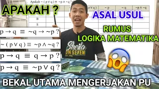 PEMBUKTIAN RUMUS LOGIKA MATEMATIKA PADA PENALARAN UMUM UTBK 2020