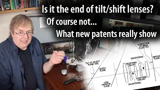 No, not the end of tilt/shift lenses. Canon patents and new designs