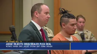 Judge Rejects Drug Dealer Plea Deal