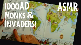 ASMR | Monks & Invaders of the World! 1000 - 1200AD - Whispered World History Reading