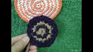 как связать круг/ уроки вязания крючком/ How to crochet circle