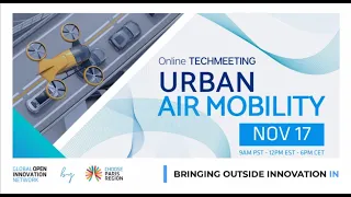 Online TechMeeting - Urban Air Mobility - November 2020