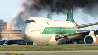 Brave B747 Pilot Saves All Passenger Lives With This Emergency Landing | XP11