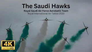 Hawks in the clouds - The Saudi Hawks -  RIAT 2023 - Day 2 Display + Photos!