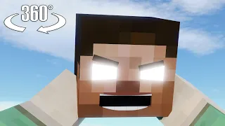 We caught HEROBRINE in 360° - Minecraft Horror Animation [VR] 4K Video