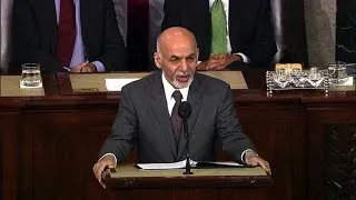 Afghan president: Afghan people "recognize the bravery" of U.S. troops