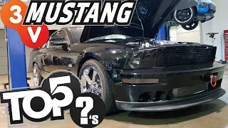 3V Mustang Wanting a Supercharger (TOP 5 QUESTIONS ANSWERED) 2005 to 2010 Mustang GT Wanting Boost