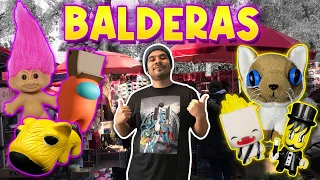 Visitamos el Tianguis de BALDERAS 🔥 The Dog, Among us, Toonix y más en esta cacería con Papi Toys!!