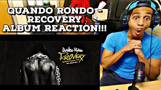 Quando Rondo - Recovery, Album Reaction... THIS MAN QUANDO IN HIS PRIME!!!!!