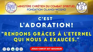 CULTE D'ADORATION DIMANCHE  22 JANVIER 2023 AVEC PAPA ALAIN GABRIEL OLANGI SUITE