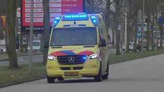{Luchthoorn} P1 / A1, Politie & Ambulances met spoed in Enschede!