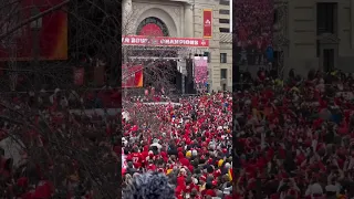 Tech N9ne performance at the Chiefs Super Bowl Parade