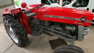 1974 Massey Ferguson 135 Multi-Power 2.5 Litre 3-Cyl Diesel Tractor (46HP)