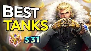 Top 5 BEST Tank in Solo Rank | Season 31 | MLBB