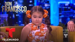 Niña rusa de 5 años habla 8 idiomas | Don Francisco Te Invita | Entretenimiento