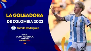 #CAFem 2022 | Todos los gritos de Yamila Rodríguez, la máxima goleadora de la CONMEBOL Copa América